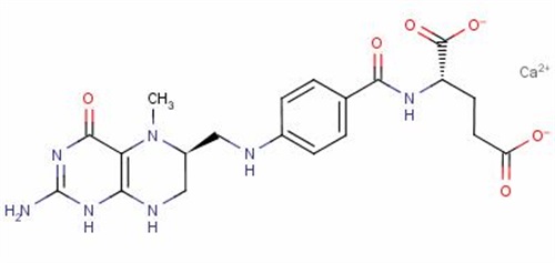 Stabilna postać krystaliczna C soli wapniowej 6S-5-metylotetrahydrofolianu