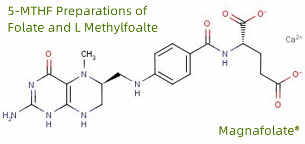 Preparaty 5-MTHF kwasu foliowego i L-metylofoaltu