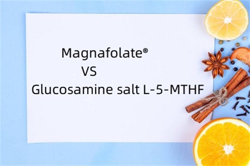 L-5-metylotetrahydrofolian wapnia VS Sól glukozaminy L-5-MTHF